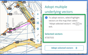 Adopt multiple underlying vectors with instructions highlighted