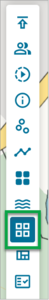 The parcels icon highlighted in the workflow control bar