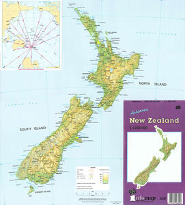 Thumbnail image of a map of New Zealand at 1:4 million scale