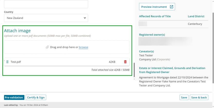Attach image field.