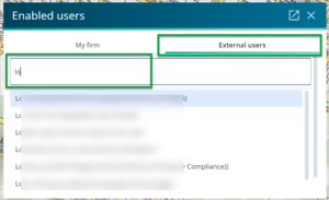 Add, edit or remove users in an external firm | Landonline, Survey Guidance