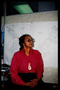 Photo of Te Aue Davis from the Treaty Land Claims and NZ Geographic Board