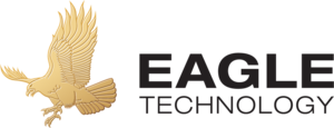 horizontal logo for Eagle Technology