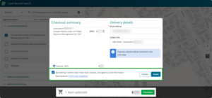 Terms and conditions checkbox.