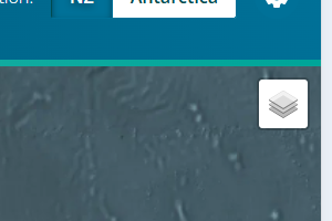Button to select base layers in the Gazetteer