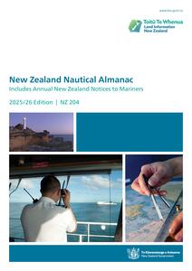 2025-26 Nautical Almanac cover