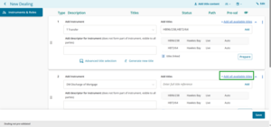 Add all available titles button