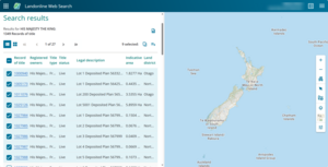 Checkboxes of titles in Web Search
