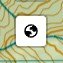 screenshot of icon to reset the Gazetteer to the default view