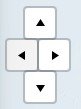 screenshot of the arrow keys used for panning around the Gazetteer