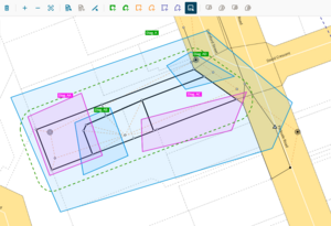 screenshot of define diagrams screen. Diagrams AA and AC are pink, showing that they have been selected. All remaming diagrams are pale blue.