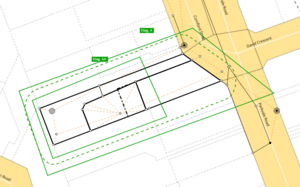image showing a user-defined diagram A, with a second user-defined diagram AA positioned inside diagram A.