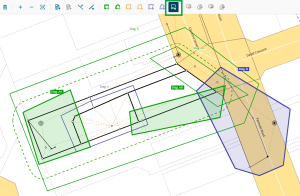 screenshot of define diagrams screen. Diagrams AA, AB, and B are shaded, showing that they have been selected.
