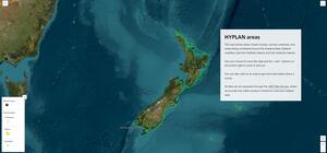 Image of the Mapping Aotearoa seafloor storymap. 