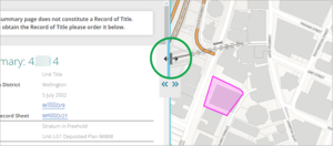Screenshot of resizing the panels