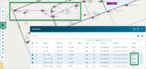 A screenshot of multiple vectors 