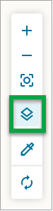 Screenshot of Toolbar with 'Layers' icon highlighted