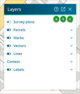 Screenshot of layers panel