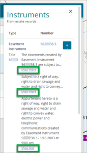 Screenshot of the show more or show less options in the Creating document panel