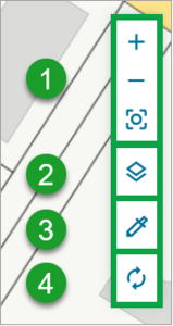 Screenshot of tools control bar