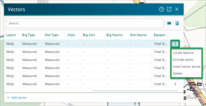 Screenshot of vector panel more actions menu