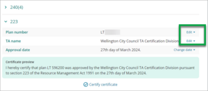 Screenshot of uncertified cert