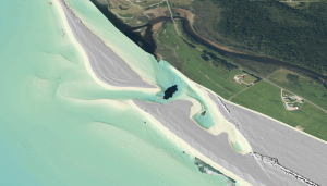 Okuru river mouth