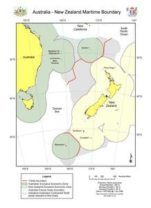 New Zealand - Australia maritime boundary