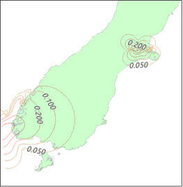 South Island Coordinate Update Image