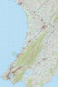 Road map of Wellington region