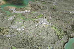 Auckland aerial image