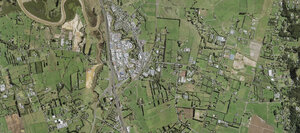 Aerial imagery of Drury